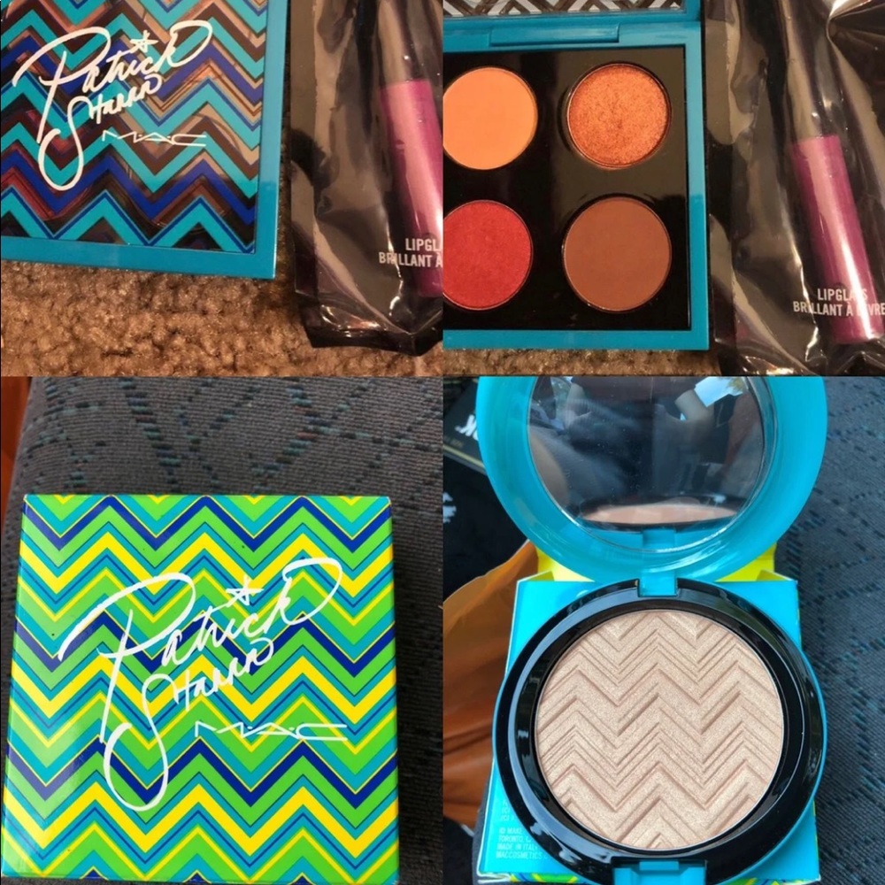 Mac Patrick Starr hot and heavy palette bundle
